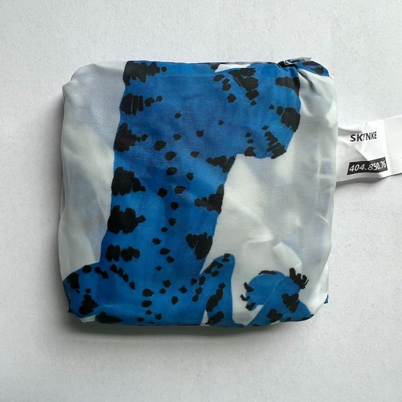 Discontinued IKEA SKYNKE cat design SHOPPING bag kitty lover lightweight fabric - Picture 2 of 5